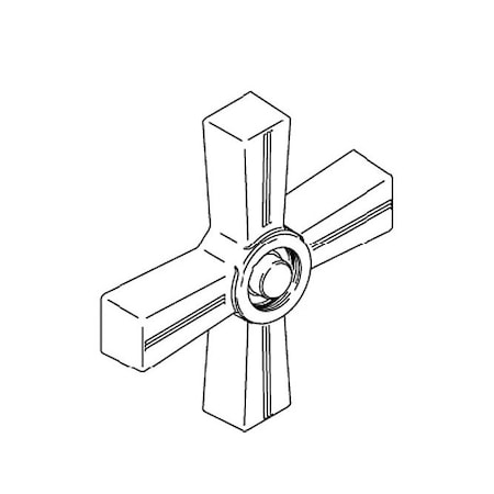 Kohler Handle, Bath Cross 1066101-B-BV